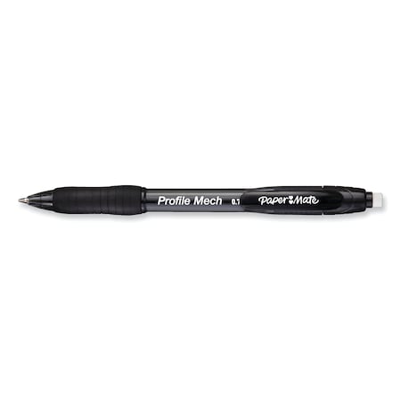 Paper Mate Profile Mechanical Pencils, 0.7 mm, HB (#2), Black Lead, Black Barrel, PK36 PK 2101947